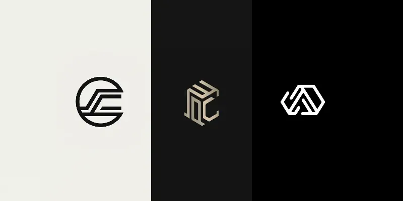Simple Geometric Abstract Logos