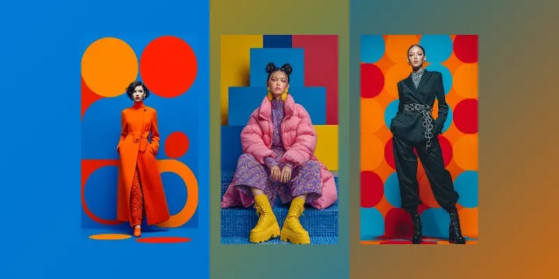 Bold Pop Art Fashion Editorials generated by undefined