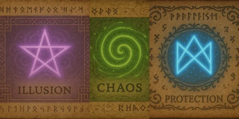 Magic Spellbook Pages Generator generated by undefined