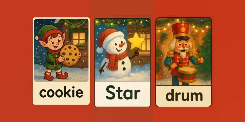 Christmas Learning Flashcards generated by undefined