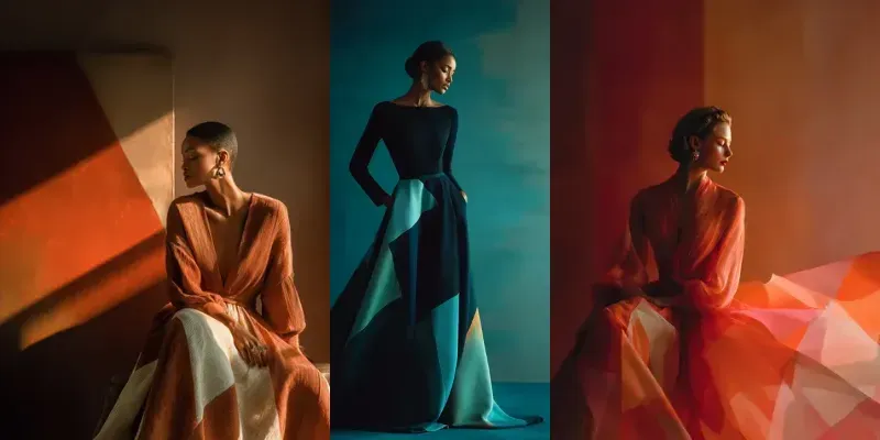 Couture Studio Shots For Luxury Brands generated by undefined