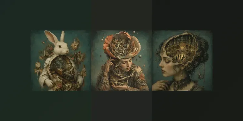 Surreal Minds In Symbolic Dream Worlds generated by undefined