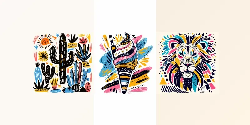 Hyper Pop Cartoon Tshirts Art Designs generated by undefined