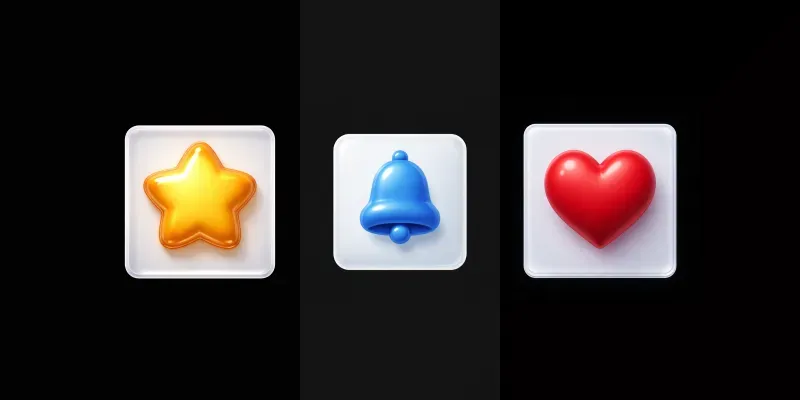 Puffy 3D Glassmorphic Factories generated by undefined