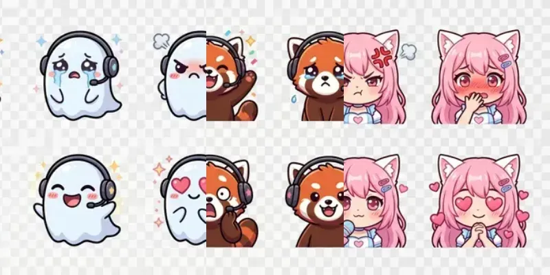 Twitch Emote Pack Generator generated by undefined