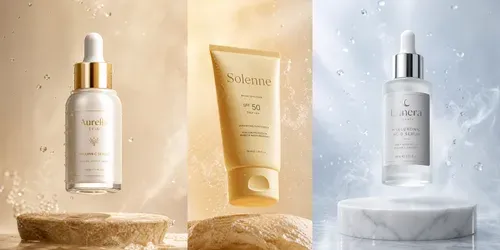 Luxury Floating Skincare Product Photography generated by chatgpt-image