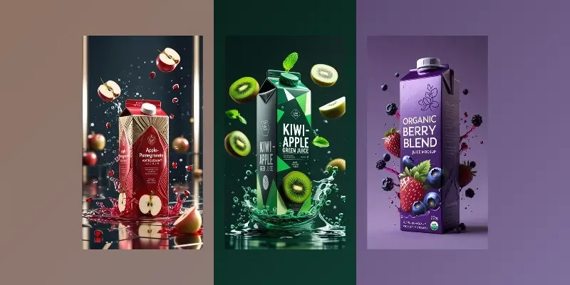 Product Packaging Juice Blast 3D Premium generated by undefined