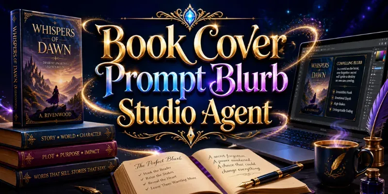 Book Cover  Blurb Studio Agent generated by undefined