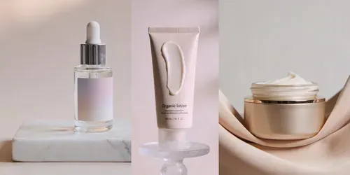 Premium Beauty Product Display Gens generated by leonardo