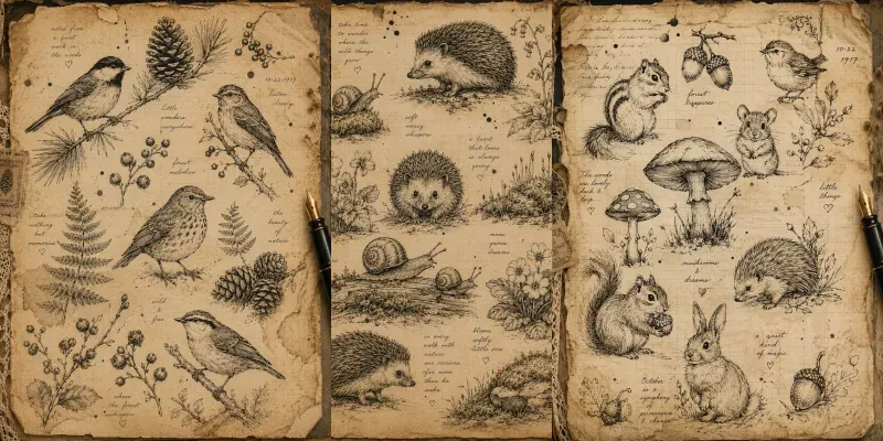 Doodle Junk Journals generated by undefined