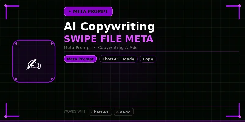Copywriting Swipe File Meta Ai generated by undefined