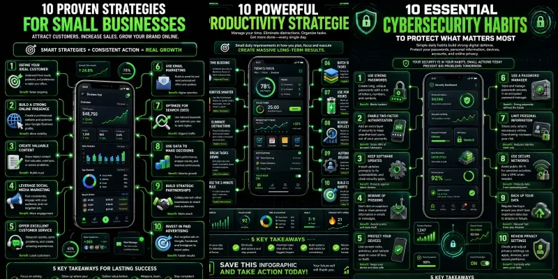 Futuristic Blueprint Infographic Creators generated by undefined