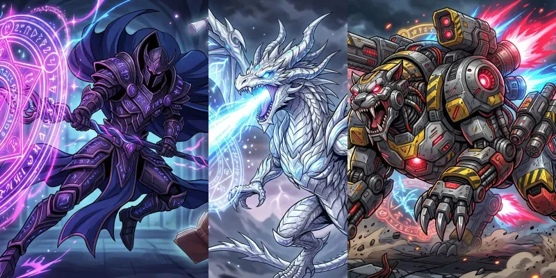 Anime Tcg Monsters generated by undefined