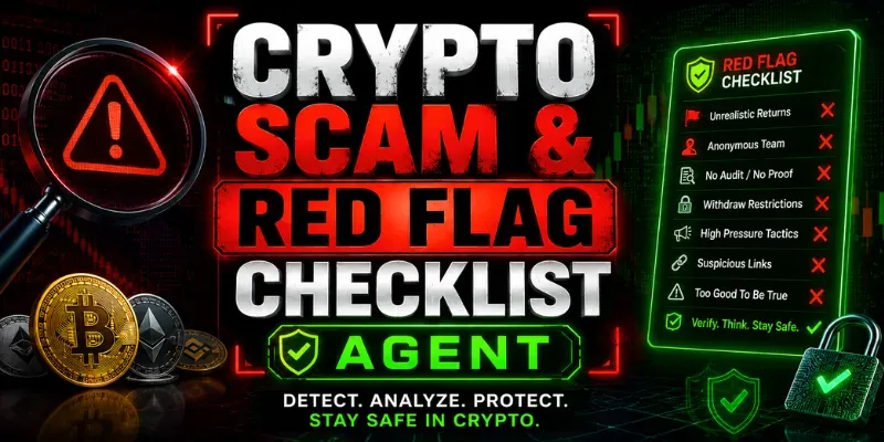 Crypto Scam Red Flag Checklist Agent generated by undefined