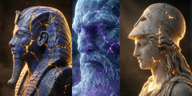 Elemental Fracture Portraits generated by undefined