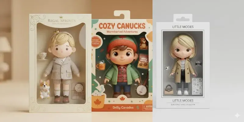 Celebrityinspired Kids Toy Packaging