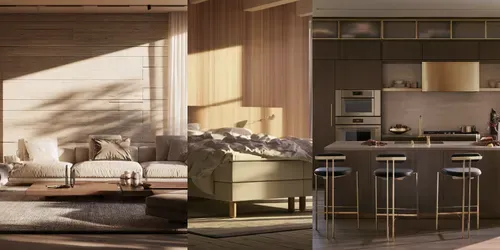 Luxury Interior Architectural Renderings generated by midjourney