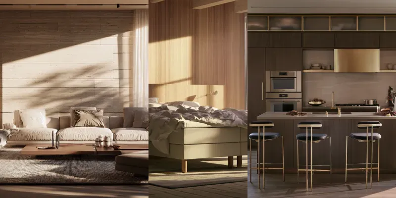 Luxury Interior Architectural Renderings generated by undefined