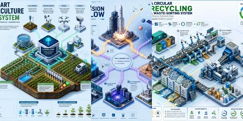 Isometric System Infographic Kits generated by undefined