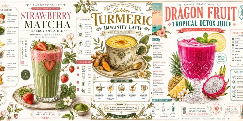 Vintage Botanical Wellness Recipes generated by undefined