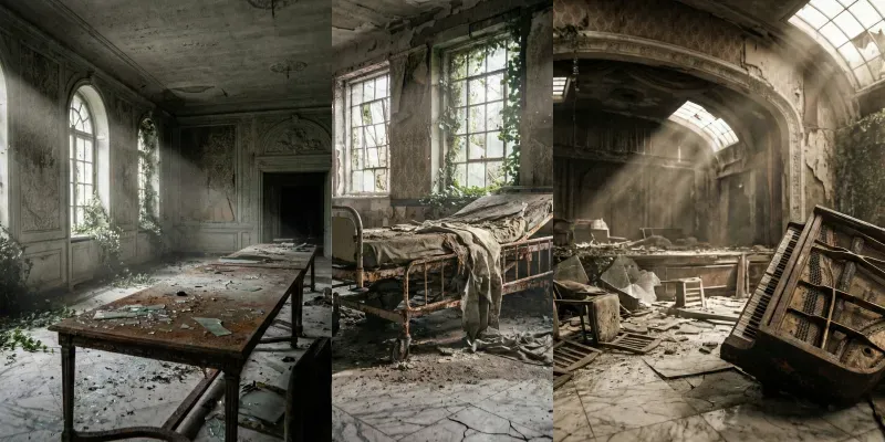 Abandoned Urban Exploration Urbex generated by undefined