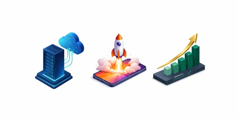 Corporate Isometric Pitch Deck Vectors generated by undefined