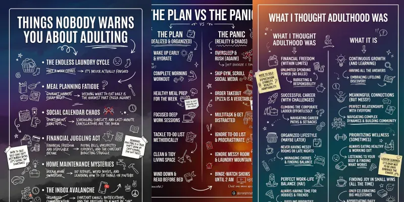 Doodle Infographic Posters generated by undefined