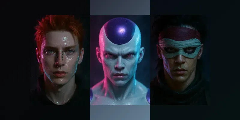 Hyper Realistic Characters generated by undefined