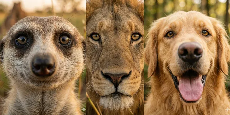 Extreme Closeup Animal Portrait Packs generated by undefined