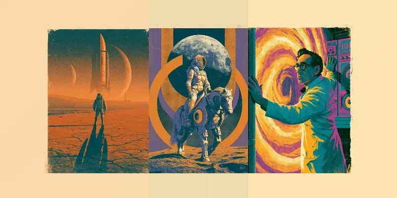 Retro Futurism Poster Packs generated by undefined
