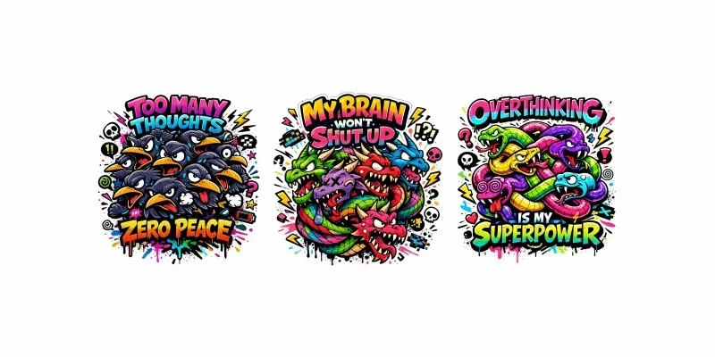 Chaotic Mind Monsters Typography generated by undefined