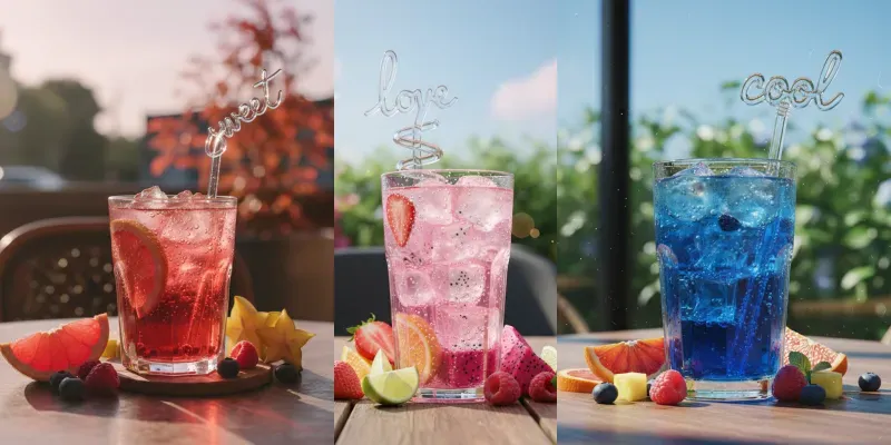 Words Flowing Through Ice generated by undefined