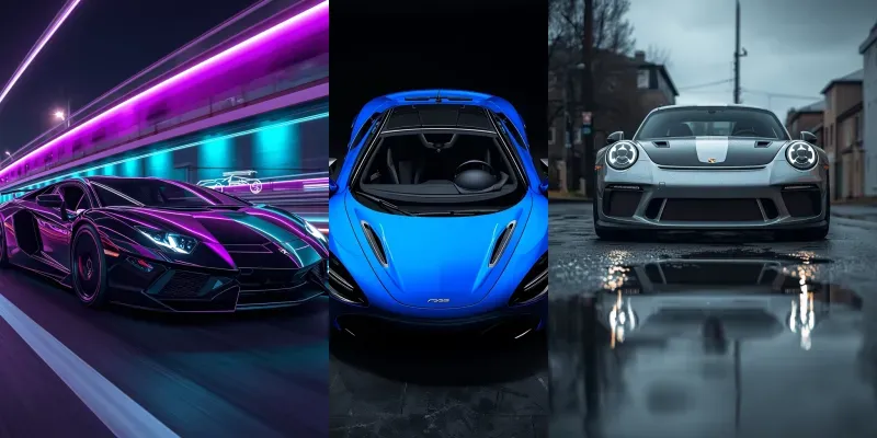 Ultrarealistic Cinematic Car Photography generated by undefined