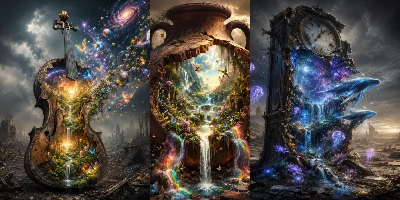 Hidden Worlds Within Broken Vessels generated by undefined