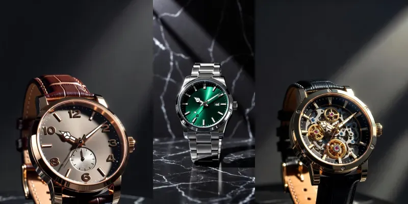Luxury Mens Watch Cinematic Ads generated by undefined