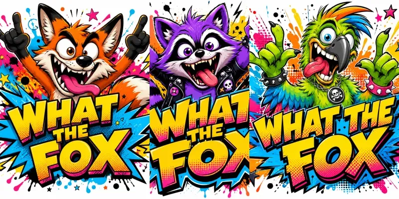 Wild Cartoon Mascots generated by undefined