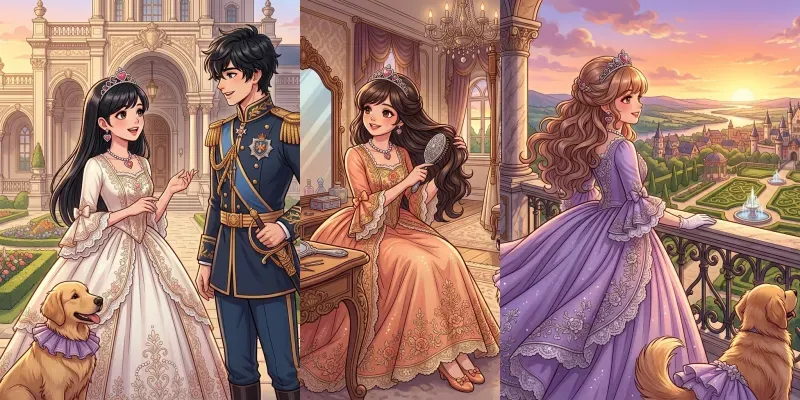 Anime Princess Fairytale Collections generated by undefined