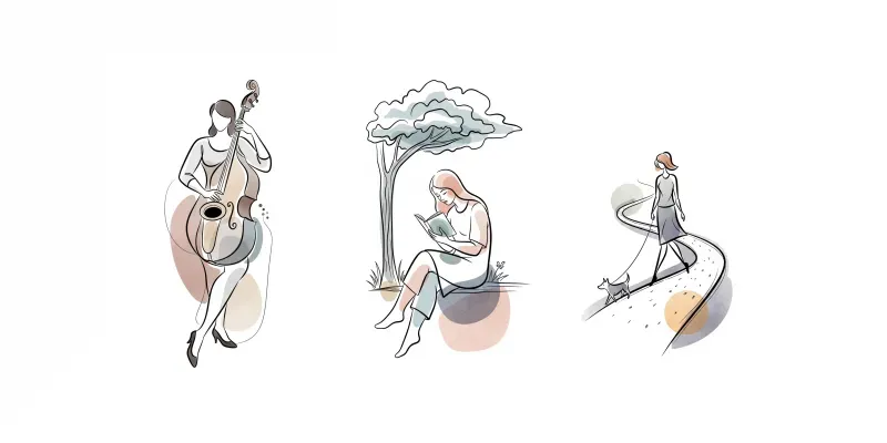 Picasso Watercolor Women generated by undefined