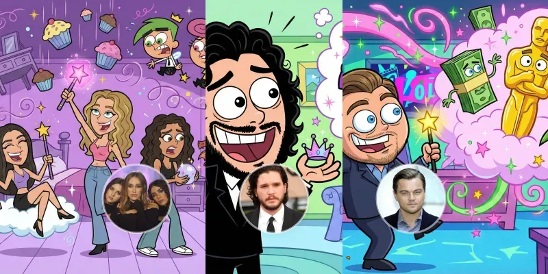 Fairly Oddparents Poster Style generated by undefined