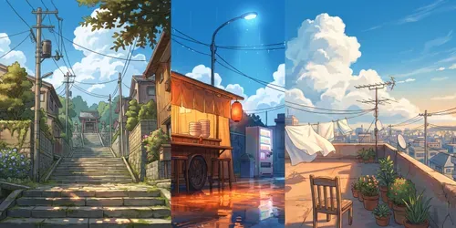 Premium Anime Background Engines generated by gemini-image