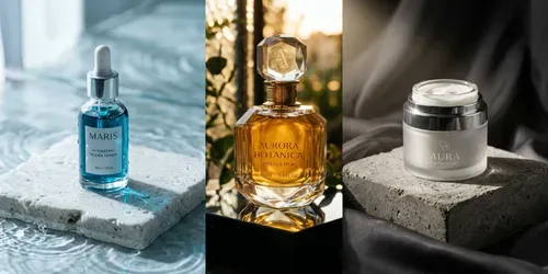 Luxury Perfume Beauty Studios generated by gemini-image