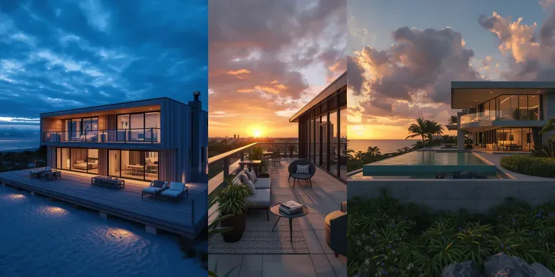 Luxury Real Estate Exterior Leonardos generated by undefined
