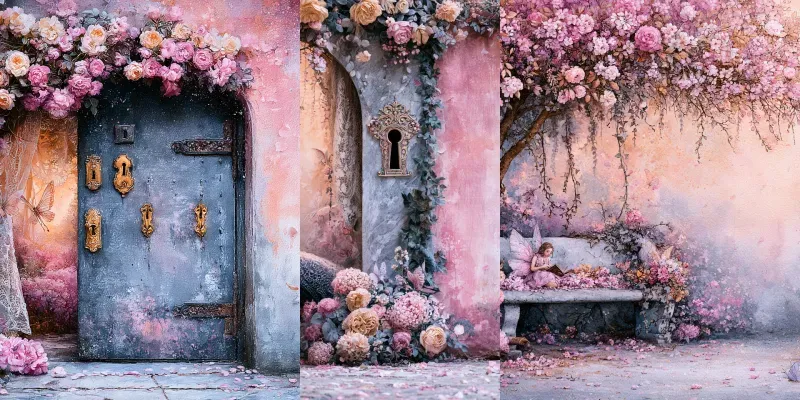 Victorian Secret Garden Double Pages generated by undefined