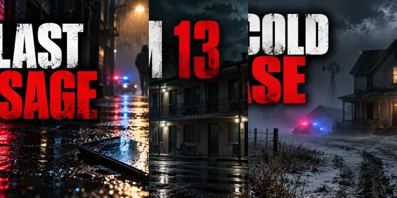 Dark True Crime Casefile Thumbnails