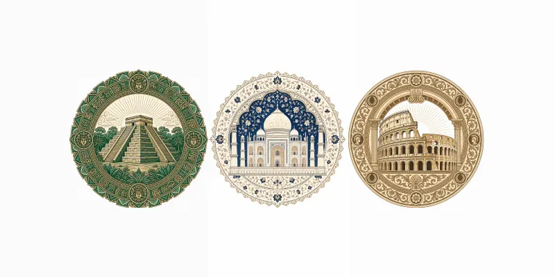Historic Landmark Mandala Creators generated by undefined