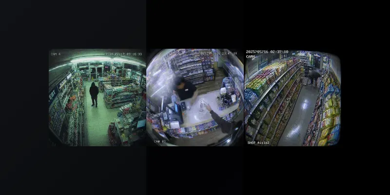 Cctv Convenience Store Night Feeds generated by undefined