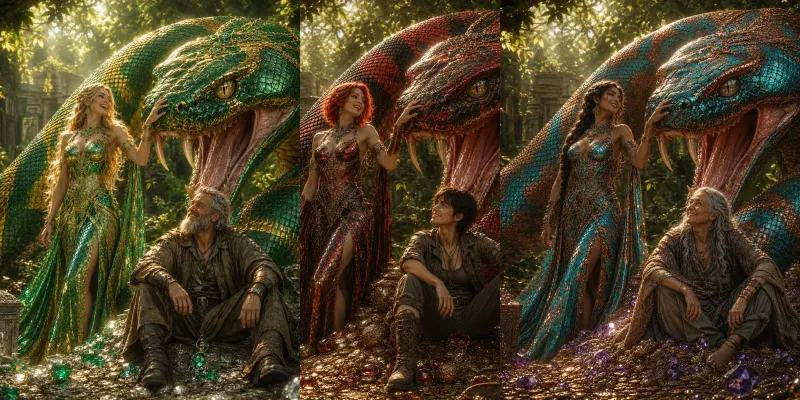 Jeweled Serpent Companions generated by undefined