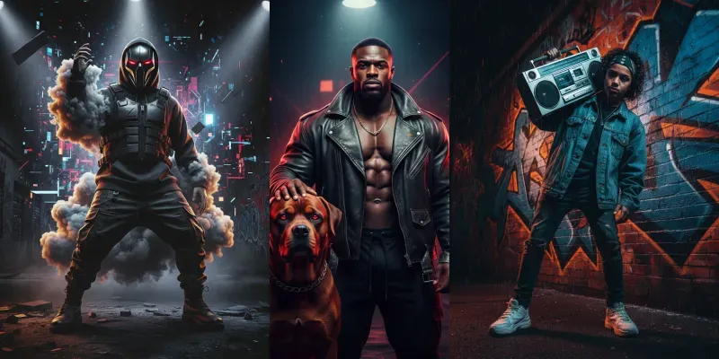 Hiphop Album Cover Style generated by undefined