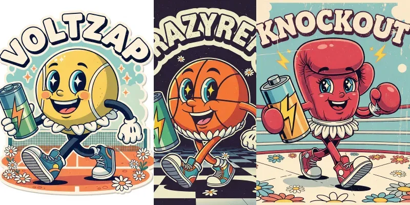 Vintage Ball Battery Tee Designs generated by undefined