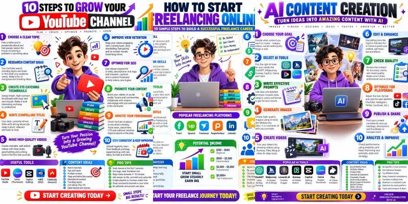 Professional Educational Infographics